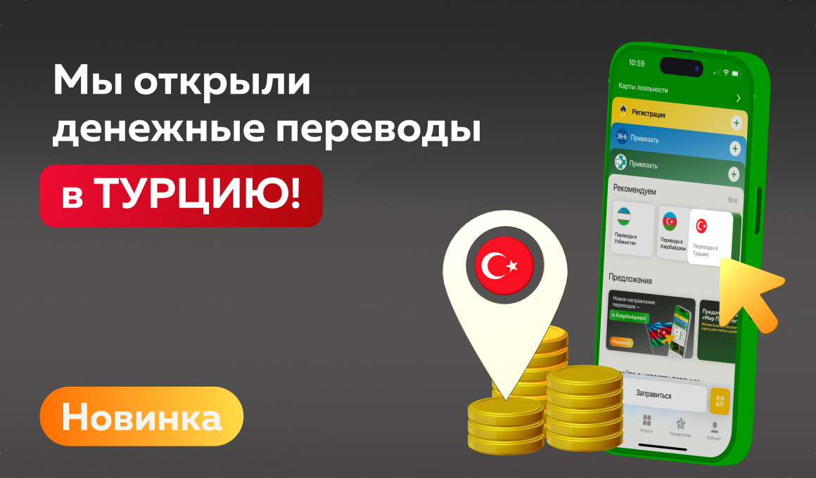 Банк «Мир Привилегий» запускает переводы в Турцию